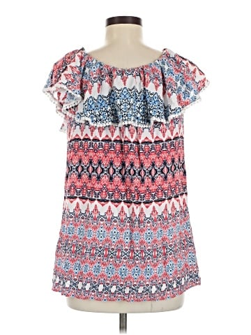 Faded Glory Short Sleeve Blouse (view 2)