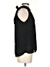 Unbranded 100% Polyester Black Sleeveless Blouse Size S - photo 4
