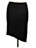 Lanston Solid Black Casual Skirt Size L - photo 1