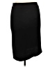 Lanston Solid Black Casual Skirt Size L - photo 2