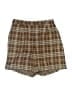 Cider Plaid Brown Shorts Size XL - photo 1