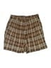 Cider Plaid Brown Shorts Size XL - photo 2