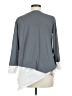 Porto Gray 3/4 Sleeve Blouse Size 8 (2) - photo 2