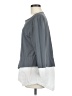 Porto Gray 3/4 Sleeve Blouse Size 8 (2) - photo 5