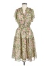 Gilli 100% Polyester Floral Green Cocktail Dress Size M - photo 1