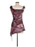 Blanc Tie-dye Burgundy Cocktail Dress Size M - photo 2