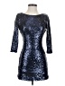 Lulus 100% Polyester Blue Cocktail Dress Size S - photo 1