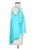 MM Couture 100% Polyester Teal 3/4 Sleeve Blouse Size S - photo 4