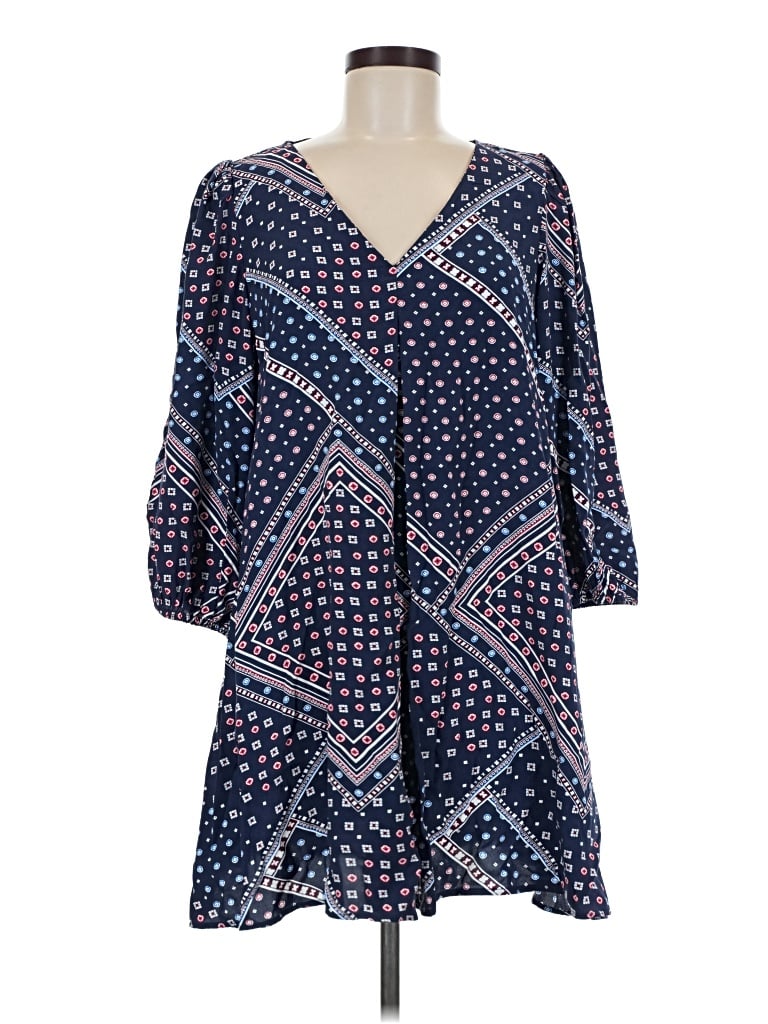 Pre-owned Ann Taylor Loft Kimono In Blue