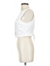 Love Tree White Sleeveless Button-Down Shirt Size S - photo 5