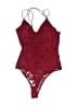 Assorted Brands Burgundy Bodysuit Size M - photo 1