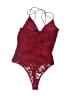 Assorted Brands Burgundy Bodysuit Size M - photo 2