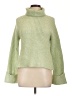 Ultra Flirt 100% Polyester Green Turtleneck Sweater Size L - photo 1