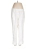 Purejill 100% Linen White Linen Pants Size Med Petite - photo 1