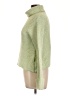 Ultra Flirt 100% Polyester Green Turtleneck Sweater Size L - photo 5