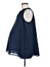A Pea in the Pod 100% Polyester Blue Sleeveless Blouse Size Med Maternity - photo 5