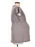 A Pea in the Pod Gray Short Sleeve Top Size L - photo 4
