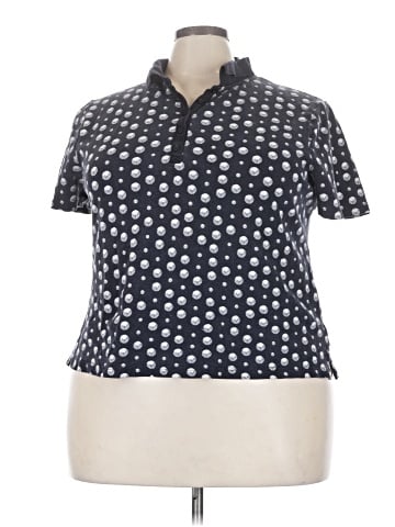Liz Claiborne Golf Short Sleeve Blouse (view 1)