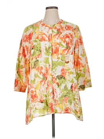 Jones New York Sport 3/4 Sleeve Blouse (view 1)