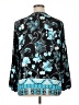 JM Collection 100% Polyester Teal Long Sleeve Blouse Size XL - photo 2