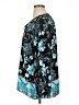 JM Collection 100% Polyester Teal Long Sleeve Blouse Size XL - photo 5