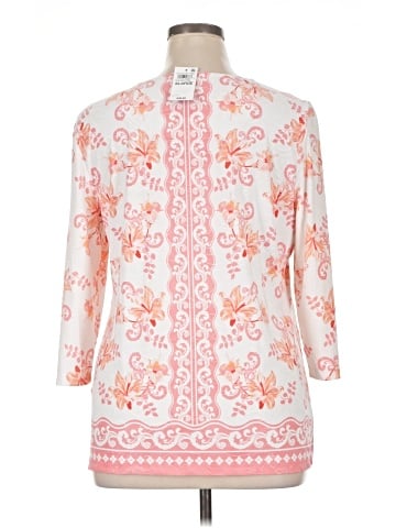 JM Collection 3/4 Sleeve Blouse (view 2)