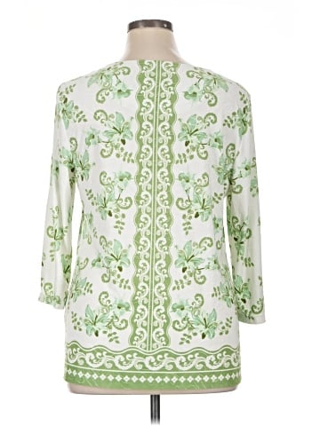 JM Collection 3/4 Sleeve Blouse (view 2)