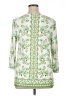 JM Collection Green 3/4 Sleeve Blouse Size XL - photo 2