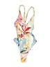 Unbranded Print Ivory One Piece Swimsuit Size S - photo 1