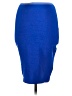 Wow Couture Solid Blue Formal Skirt Size M - photo 2