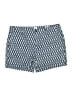 Gap Chevron-herringbone Blue Shorts Size 12 - photo 1