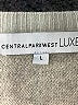 Central Park West 100% Cashmere Ivory Cashmere Pullover Sweater Size L - photo 7
