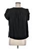 Shein Black Short Sleeve Blouse Size L - photo 1