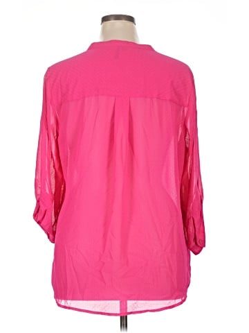 Maurices 3/4 Sleeve Blouse (view 2)