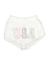 LoveShackFancy Ivory Athletic Shorts Size XXS - photo 2