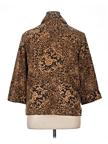 Joanna 3/4 Sleeve Button-Down Shirt (view 2)