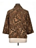 Joanna Animal Print Brown 3/4 Sleeve Button-Down Shirt Size XL - photo 2