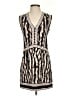 BCBGMAXAZRIA Graphic Black Cocktail Dress Size XS - photo 1