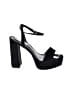 Steve Madden 100% Leather Black Sandals Size 8 - photo 1
