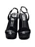 Steve Madden 100% Leather Black Sandals Size 8 - photo 2