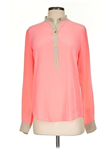 C. Wonder Long Sleeve Silk Top (view 1)