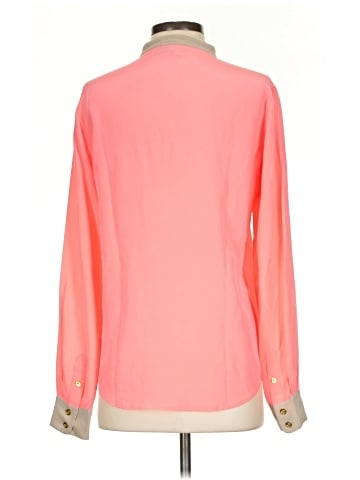 C. Wonder Long Sleeve Silk Top (view 2)