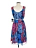 Nanette Lepore Print Blue Cocktail Dress Size 6 - photo 2