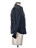 Hinge 100% Rayon Blue Long Sleeve Blouse Size S - photo 4