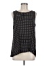 Ann Taylor LOFT 100% Polyester Black Sleeveless Top Size M - photo 1