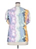Cato Tie-dye Purple Short Sleeve Blouse Size 18-20W - photo 2