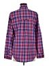Express 100% Cotton Plaid Red Long Sleeve Button-Down Shirt Size M - photo 2