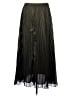 Lucky Brand 100% Polyester Gold Black Formal Skirt Size S - photo 2