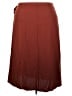 Cider 100% Polyester Solid Burgundy Casual Skirt Size 4X - photo 2