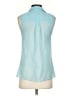 Dizzy Lizzy 100% Polyester Teal Sleeveless Blouse Size S - photo 2